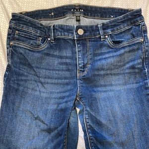 White House Black Market Slim Crop Pants